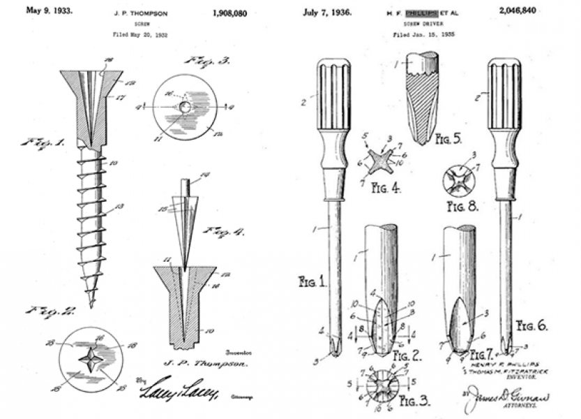 Parafuso Philips - Hist&oacute;ria