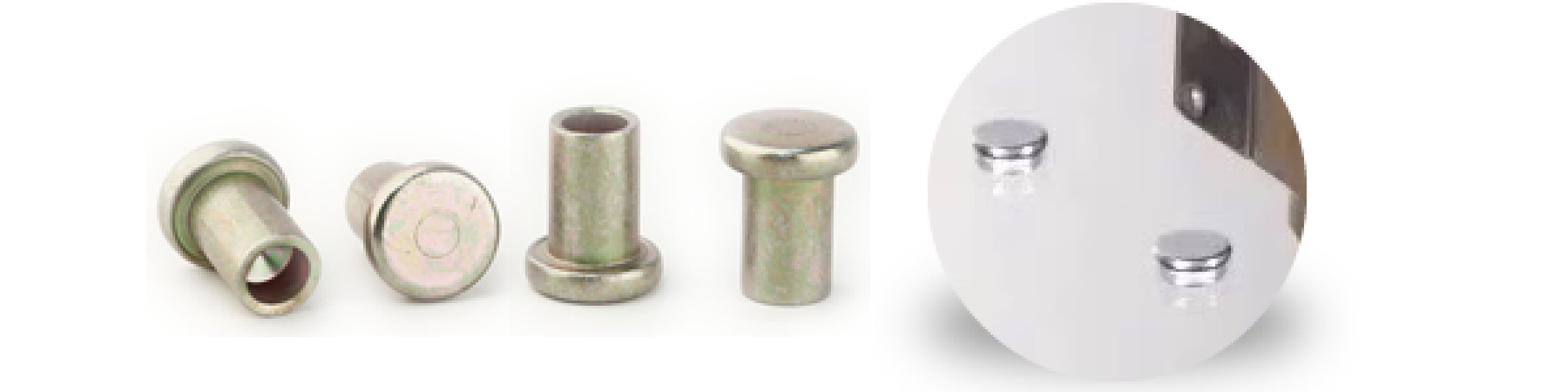 Rebite Semi Tubular
