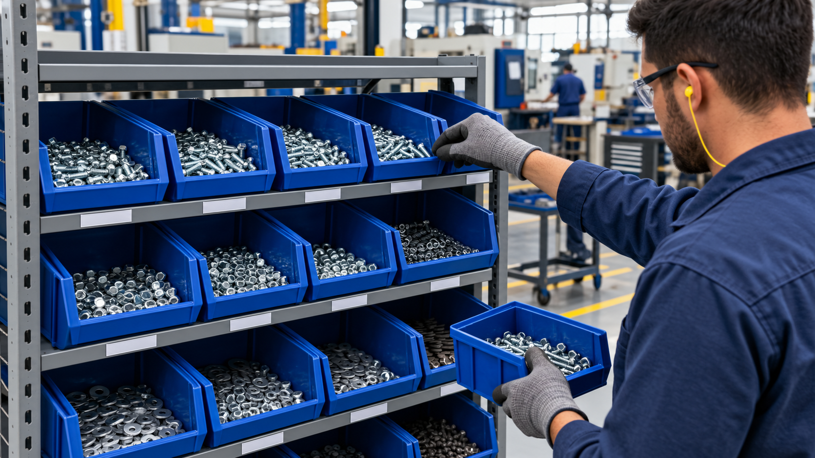 Kanban de Fixadores: Como Implementar o Fastener Supply System na Fábrica