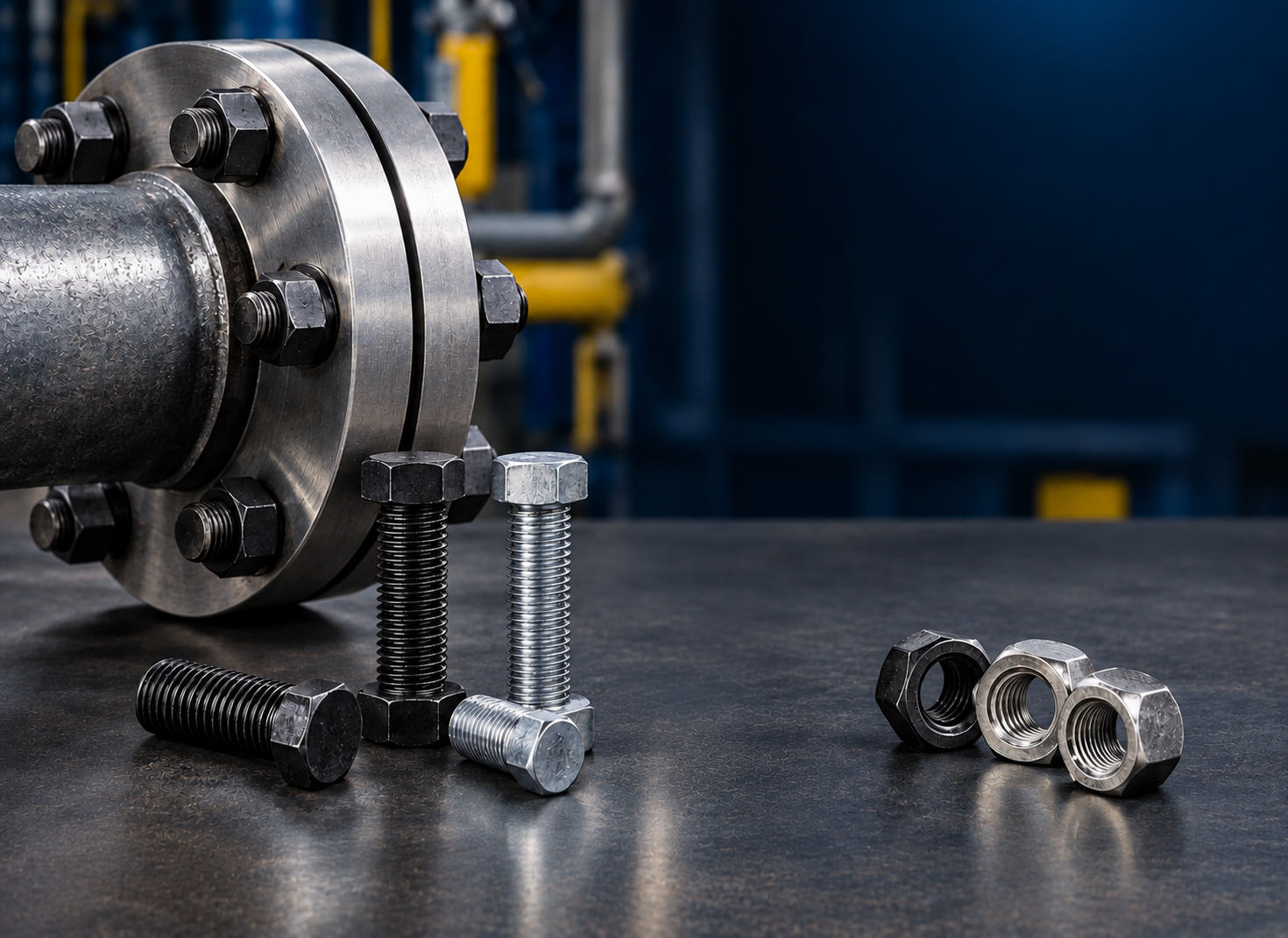 Parafusos para Flanges: ASTM A193 B7, B8 e Porcas A194, Como Escolher